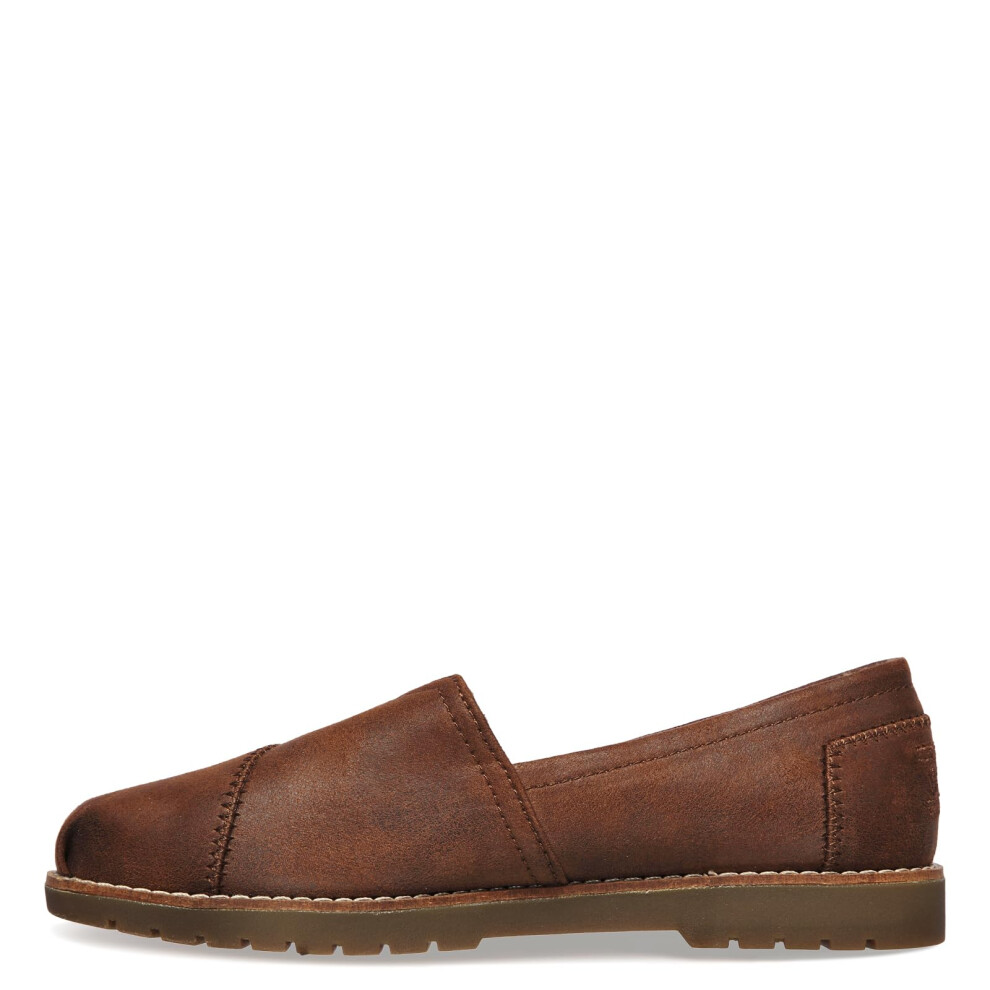 Skechers BOBS Womens Chill Lugs-Urban Spell Loafer  Brown  7
