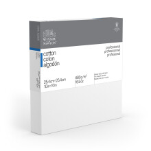 Profesion   lne bavlnen    pl   tno Winsor & Newton 25,5 cm x 25,5 cm s hlbok   m okrajom