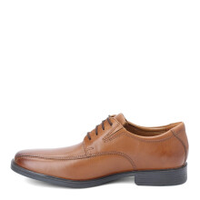 Clarks Men's Tilden Walk Oxford Dark Tan Leather 11.5 M US