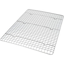 Fio antiaderente de ao para rack de resfriamento Bakeable de meia folha dos EUA