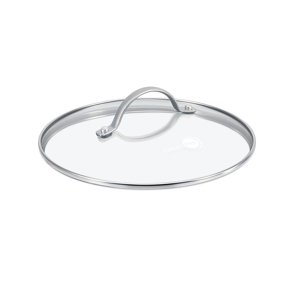 GreenPan Glass Lid with Stainless Steel Handle  9.5""""  Silver