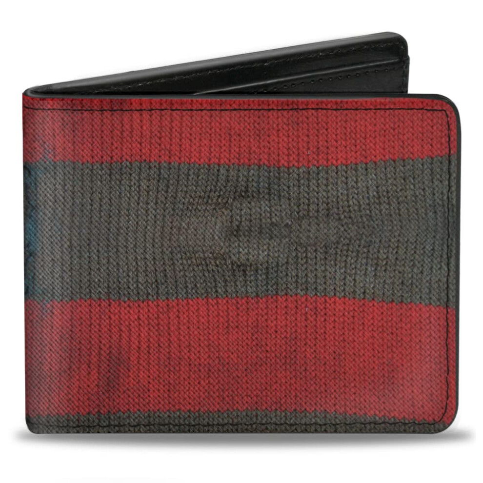 Buckle-Down Portafoglio Uomo, Freddy Krueger, 4.0" X 3.5"-image