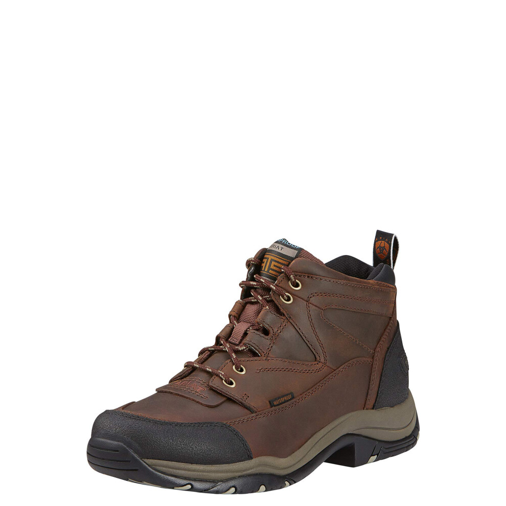 ARIAT mens Ariat Terrain Waterproof Hiking Boot Copper 10 US