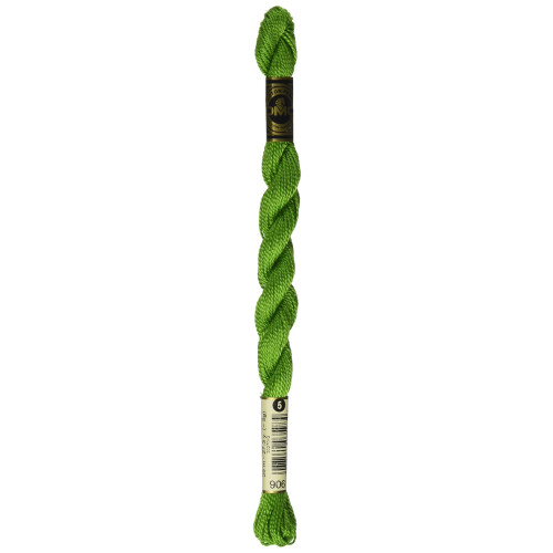 DMC DMC 115 5-906 Pearl Cotton Thread Medium Parrot Green St?rrelse 5