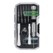 Olympia Tools iWork Smart Phone Repair Tool Kit 15-piece white