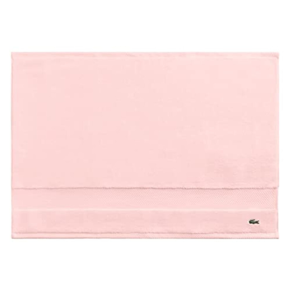 Lacoste Heritage Supima Cotton Tub Mat  Light Pink  21"""" x 31