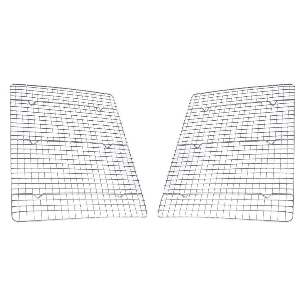 USA Pan Half Sheet Nonstick Roasting and Cooling Rack Set of 2