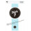 Stick It Large Size Die -Cut Lime (5 Sheet Pack - 8 """" x 12 """") 1