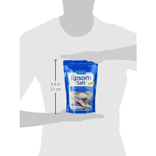 Lucky Super Soft Θειικό Μαγνήσιο USP Αλάτι Epsom 19,2 ουγγιές 2