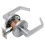 Falcon W101S DAN 626 Dane Satin Chrome Medium Duty Passage Lever 1