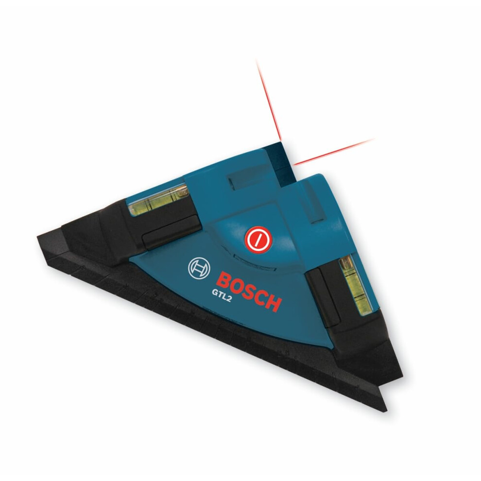 BOSCH GTL2 Laser Level Square  Includes Adhesive Mounting Strips
