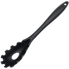Chef Craft Premium Silicone Spaghettipasta Fork 115 polegadas preto