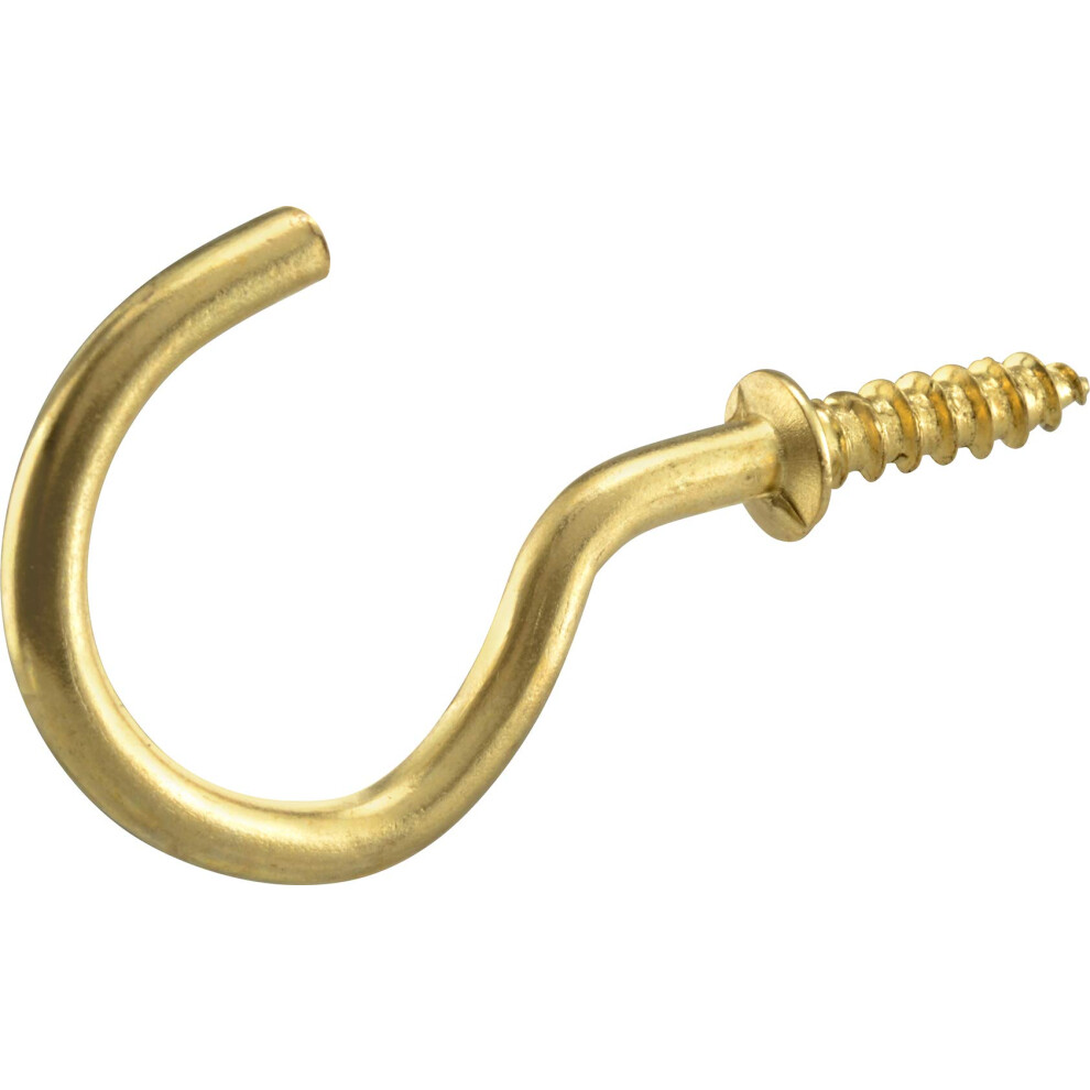 The Hillman Group 122314 Cup Hook No Size Chrome Chrome Nickel 008236697568