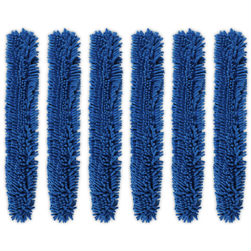 CleanAide Chenille and Terry Weave Microfiber Duster Cover 6 Pack 1