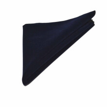 King & Priory Luxury Navy Blue Velvet Pocket Square -nenliina