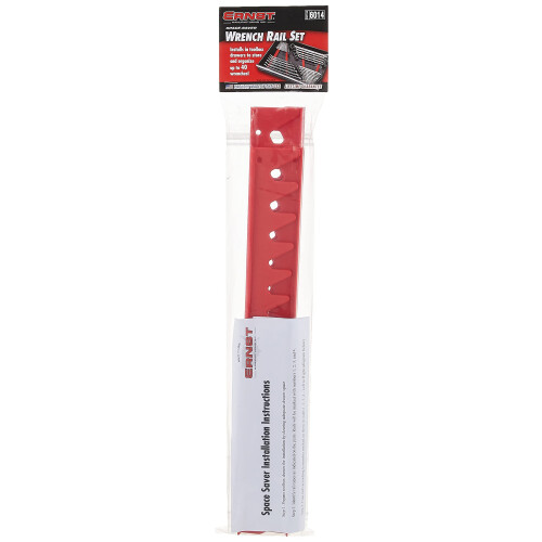 Ernst Manufacturing - 40 Tool Space Saver Wrench Rails Red (6014) 1