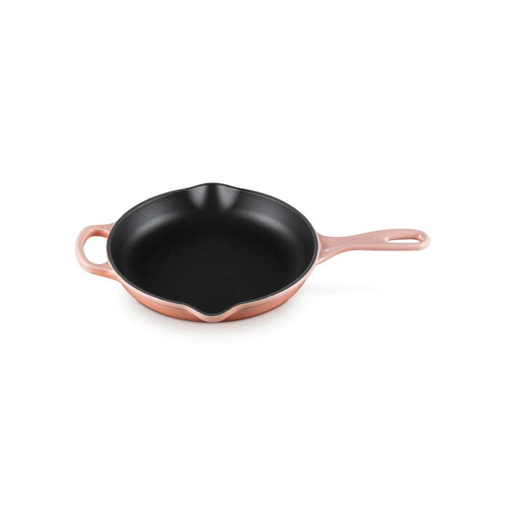 Le Creuset Enameled Cast Iron Signature Round Skillet  9""""  Peche