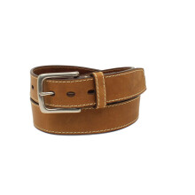 Ariat Men's 1.5 """" broderad logotyp medium brun lderblte (46)