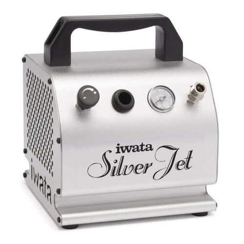 Iwata-Medea Studio Series Silver Jet Einkolben-Luftkompressor 1