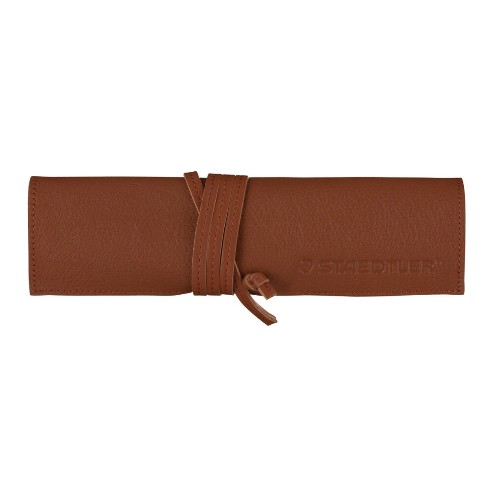 Staedtler Pencil Case Leather Leather Pencil Case Brown 900 Lc-Ca