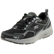 Baskets Skechers Go Run Consistent pour homme, noir/gris, pointure 43, US