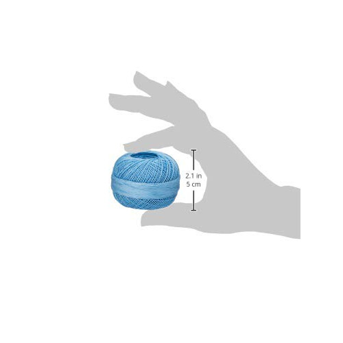 Handy h?nder Lizbeth Premium Cotton Thread St?rrelse 40 Sky Blue Light 2