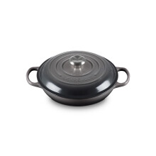 Le Creuset Enameled Cast Iron Signature Braiser 2.25 qt. Oyster
