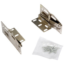 Knape & Vogt Nickel Plated Scissor Hinges Cabinet Organizer Steel