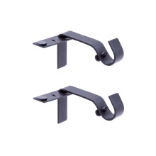 Konzoly na z clonov tyce Kenney Fast Fit 5/8"" bez rozmerov, matn cierne