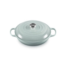 Le Creuset Enameled Cast Iron Signature Braiser 3.5 qt. Sea Salt