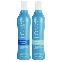 Loma Hair Care Feuchtigkeitsspendendes Shampoo & Kur Duo, je 12 fl oz