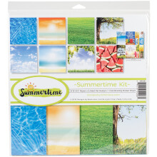 Reminisce SUM-200 Sommer-Scrapbook-Sammelset, 30,5 x 30,5 cm