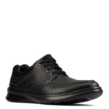 Clarks Men's Cotrell Edge Oxford Black Oily Leather 7 D-Medium US
