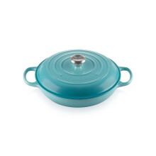 Le Creuset Enameled Cast Iron Signature Braiser 3.5 qt. Caribbean