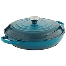 Le Creuset Enameled Cast Iron Signature Braiser 3.5 qt. Deep Teal