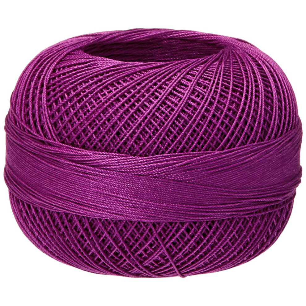 Lizbeth Pink/Dark Handy Hands Premium Cotton Thread Size 40 Violet