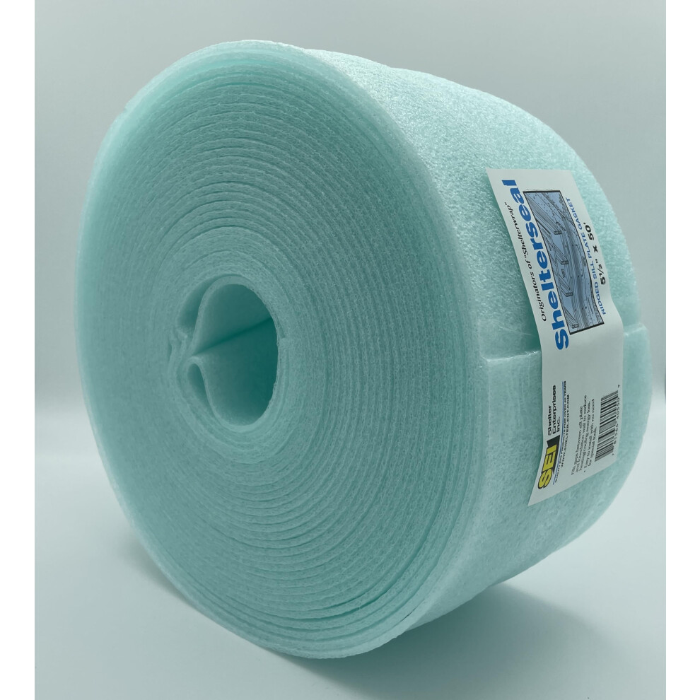 Joint de seuil de porte Shelterseal Rigged Aqua (5 1/2""""x50')