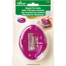 CLOVER Magnet Pin Caddy Bordeaux 4 Height x 31 Length x 1.4 Width