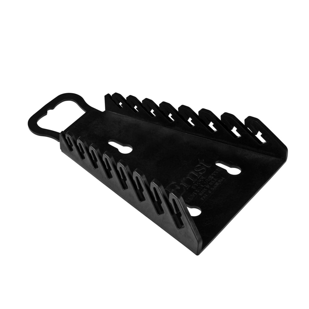 Ernst Manufacturing Gripper Reverse Wrench Organizer 8 Tool Black 789455051477