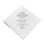 Leno de algodo para presente de casamento Lillian Rose White Stepdad 17"""" 1
