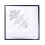 Leno de algodo para presente de casamento Lillian Rose White Stepdad 17"""" 3