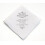 Leno de algodo para presente de casamento Lillian Rose White Stepdad 17"""" 2
