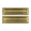 Deltana MS212U5 13 1/8-tommer mail-slot med solid messing interiørklap 1