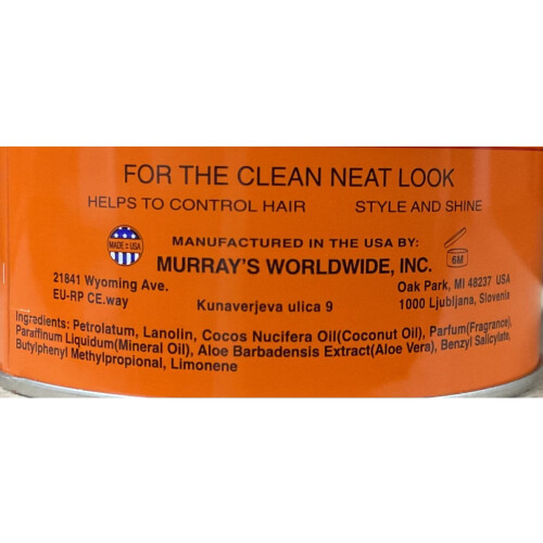 Murray's Light Πομάδα & Σάλτσα Μαλλιών Super Light 3 oz. - 6 Τεμάχια 2