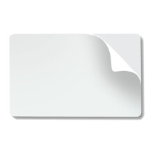 500 Pack - Bodno Premium CR80 10 Mil Mylar Adhesive Backed PVC Cards