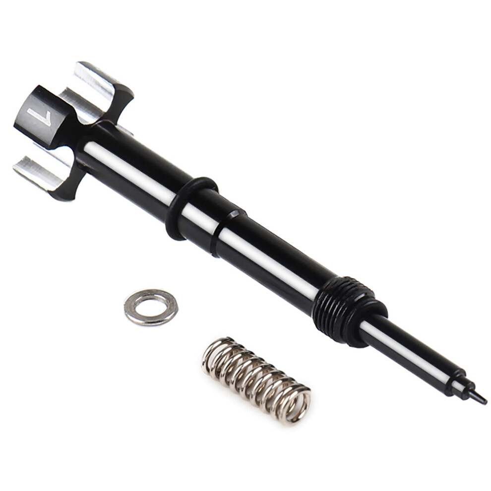 Air Fuel Mixture Screw Cnc Adjust Carb Fcr Air Screw Compatible With Keihin Carburetor Four-Strokes Fcr Carbs Motorcross Motorcycle(Black) Black 791352096741
