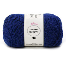 Vlnen prze Stredne cesan/Aran Weight Prze pro pleten a hckovn Australsk vlnen smes Balen 3 300 g/522 yds (pulnocn modr)