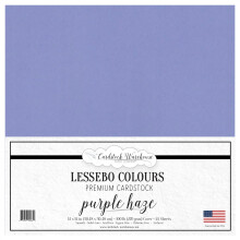 Cartulina premium mate Lessebo Purple Haze (anteriormente Purple Jade) de Cardstock Warehouse - 30,5 x 30,5 cm - 270 g/m - 25 hojas