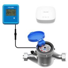YoLink FlowSmart NSF Water Meter  Smart Water Usage Monitor and Water Leak Detection: 1 Inch Advanced Smart Home Water Meter  Hub Included