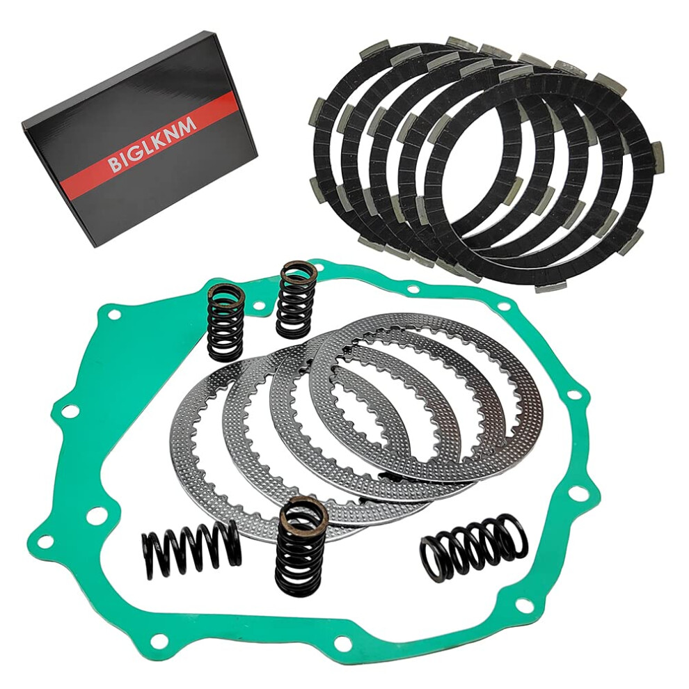 Biglknm Clutch Kit Friction Plates & Gasket Compatible For Honda Recon 250 Trx250 Trx250te Trx250tm Trx250x Sportrax 250 Trx250ex 1997-2021 768472235442